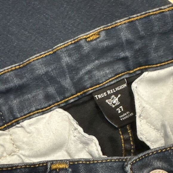 True religion fey high rise modern flare jeans size 27 - Picture 2 of 6